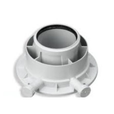Адаптер для подключения конденсационного котла Vaillant 60/100 мм к дымоходу 80/125 мм РР (конденс)