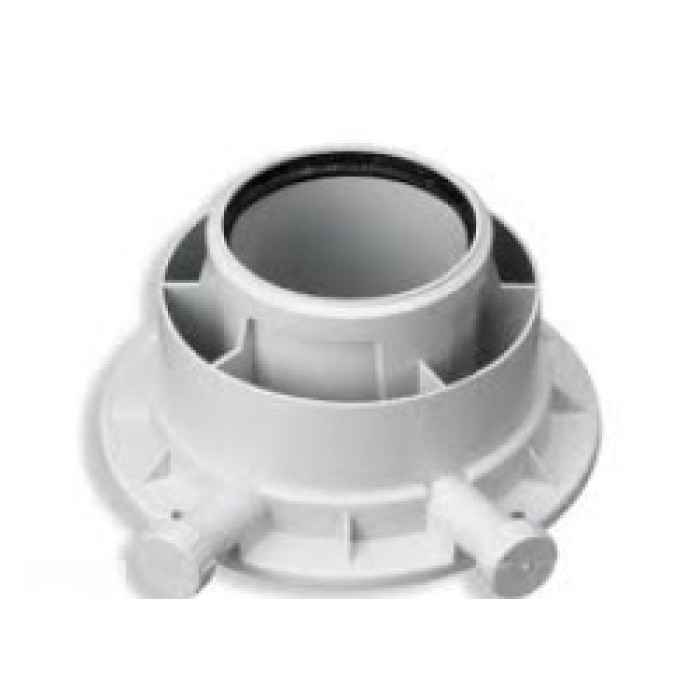 Адаптер для підключення конденсаційного котла Vaillant 60/100 мм до димоходу 80/125 мм РР (конденс)