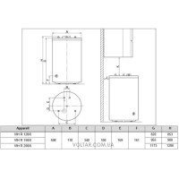 Бойлер косвенного нагрева Vaillant uniSTOR VIH R 120/6 BA 0010015949