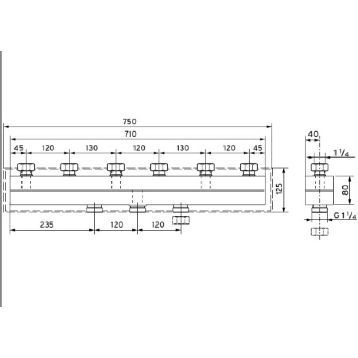 Коллектор Vaillant 307597