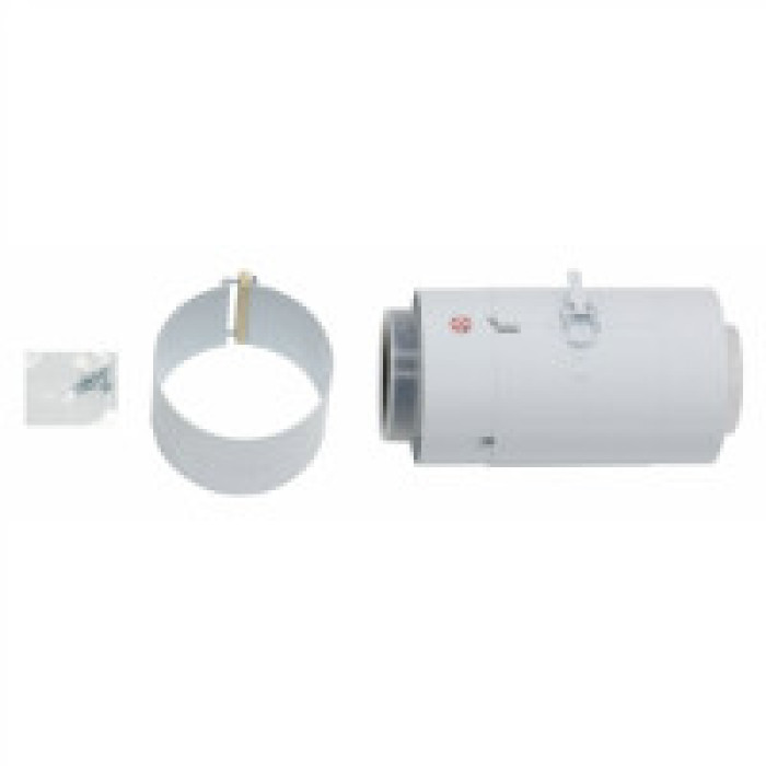 Концентрическая труба Vaillant 80/125 с ревизионным отверстием (0,25 м) (конденсат)