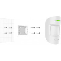 Ajax Комплект охранной сигнализации StarterKit 2, hub2, motionprotect, doorprotect, spacecontrol, jeweller, беспроводной, белый