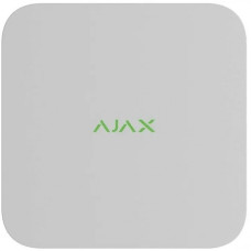 Ajax Мережевий відеореєстратор NVR, 16 каналів, jeweller, білий
