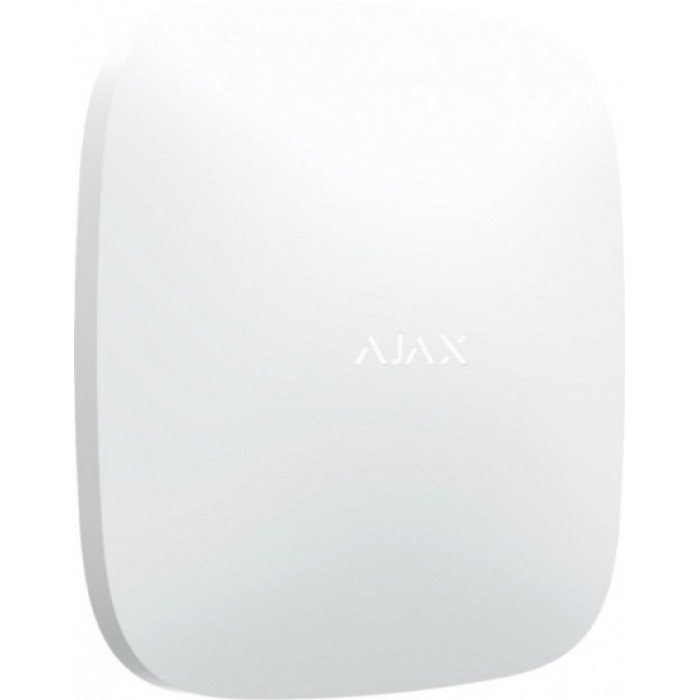 Ajax Интеллектуальная охранная централь Hub 2 Plus, gsm, ethernet, wi-fi, jeweller, беспроводная, белый