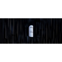 Ajax Бездротовий вуличний датчик руху MotionProtect Outdoor, Jeweller, CR123A x 2 шт, білий