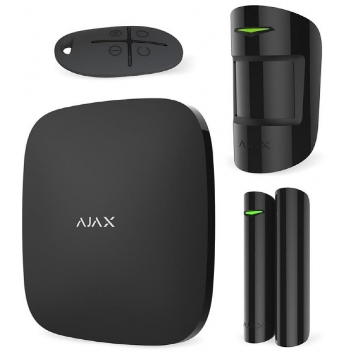 Ajax Комплект охранной сигнализации StarterKit черный