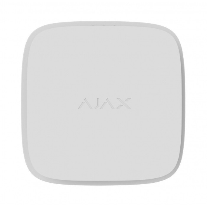 Ajax Пожежний датчик аналізу температури та чадного газу FireProtect 2 RB Heat CO, змінна батарея, jeweller, бездротовий, білий