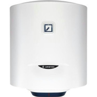 Ariston Водонагрівач електр. круглий BLU1 R 50 V 1,8K PL EU, 50л, 1,8кВт, мех. кер-ння, С, Італія, білий