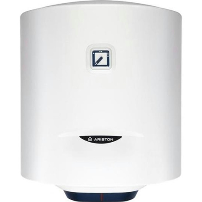 Ariston Водонагрівач електр. круглий BLU1 R 50 V 1,8K PL EU, 50л, 1,8кВт, мех. кер-ння, С, Італія, білий