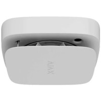 Ajax Датчик диму, температури та чадного газу FireProtect 2 RB Heat Smoke CO Jeweler, змінна батарея, бездротовий, білий