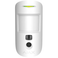 Ajax Комплект охранной сигнализации HDR StarterKit Cam Plus, hub 2 plus, motioncam HDR, doorprotect, spacecontrol, jeweller, беспроводной, белый