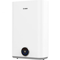 Водонагрівач електр. BOSCH плаский слім Tronic 5500iT, 100л, 1.5кВт, ун. монтаж, електр. кер-ння, Wi-Fi, B, білий