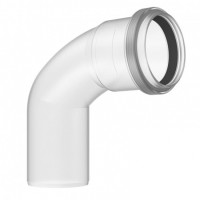 Bosch Отвод FC-SE80-87 на 87° для конденсационных котлов, диаметр 80 мм.