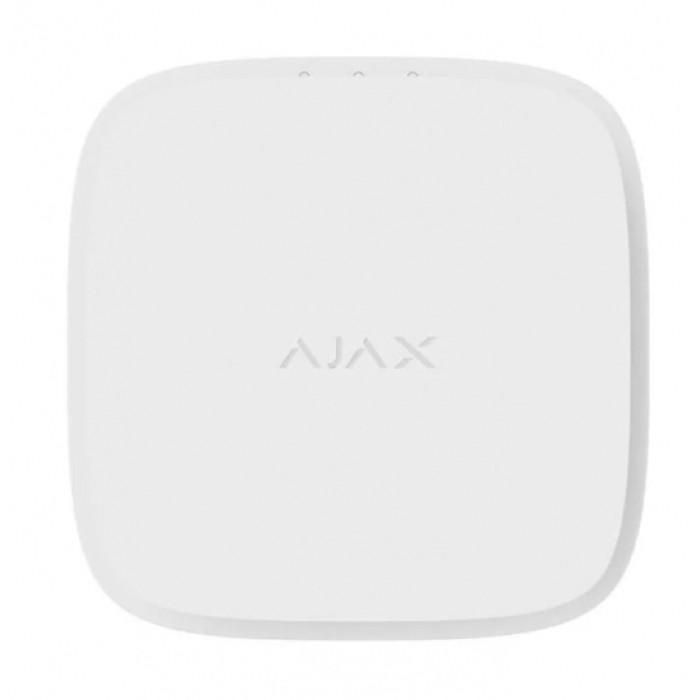 Ajax Пожежний датчик аналізу температури FireProtect 2 RB Heat, змінна батарея, jeweller, бездротовий, білий