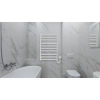 Hygge Family Полотенцесушитель электрический York, 770х530х80мм, таймер-регулятор, сталь, белый матовый