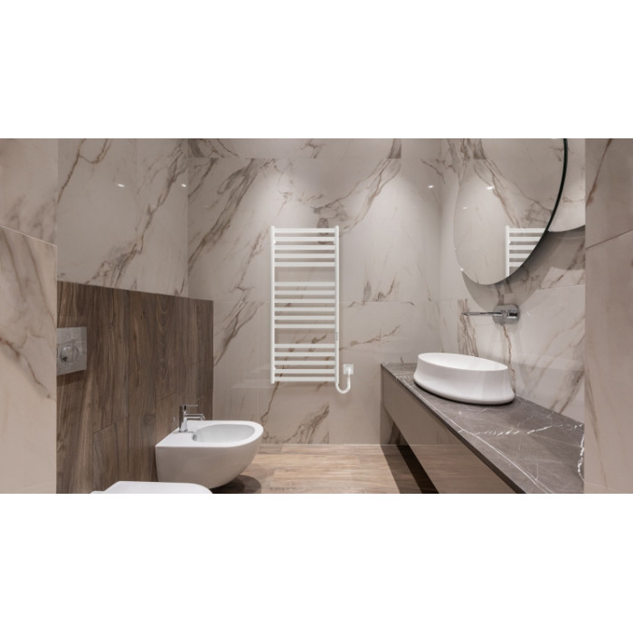 Hygge Family Полотенцесушитель электрический York, 1170х530х80мм, таймер-регулятор, сталь, белый матовый