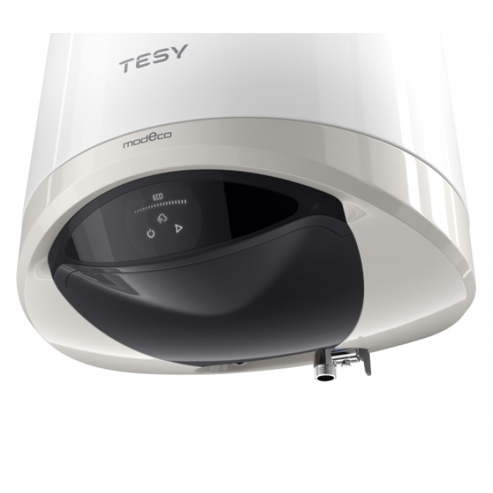 Tesy Водонагрівач електричний Modeco Cloud GCV 1204724D C22 ECW 120 л, 2.4 кВт, керамічний сухий тен, круглий, електронне керування, Wi-Fi, Болгарія, С