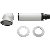 Bosch Комплект коаксіальний FC-Set80-C13x горизонтальний для конденсаційних котлів, довжина 335-530 мм, діаметр 80/125 мм