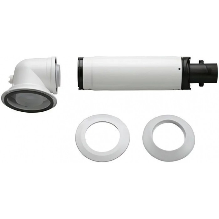 Bosch Комплект коаксіальний FC-Set80-C13x горизонтальний для конденсаційних котлів, довжина 335-530 мм, діаметр 80/125 мм