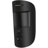 Ajax Датчик движения с камерой MotionCam, PhOD,Беспроводной, Jeweller, Черный