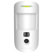 Ajax Датчик движения с камерой MotionCam, PhOD,Беспроводной, Jeweller, Белый