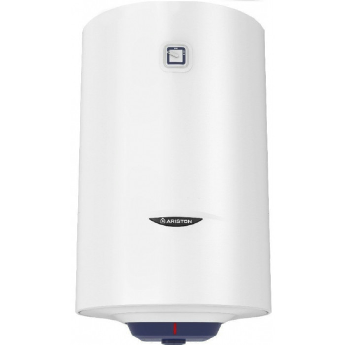 Ariston Водонагрівач електр. Ariston круглий BLU1 R 100 V 1,8K PL EU, 100л, 1,8кВт, мех. кер-ння, С, Італія, білий