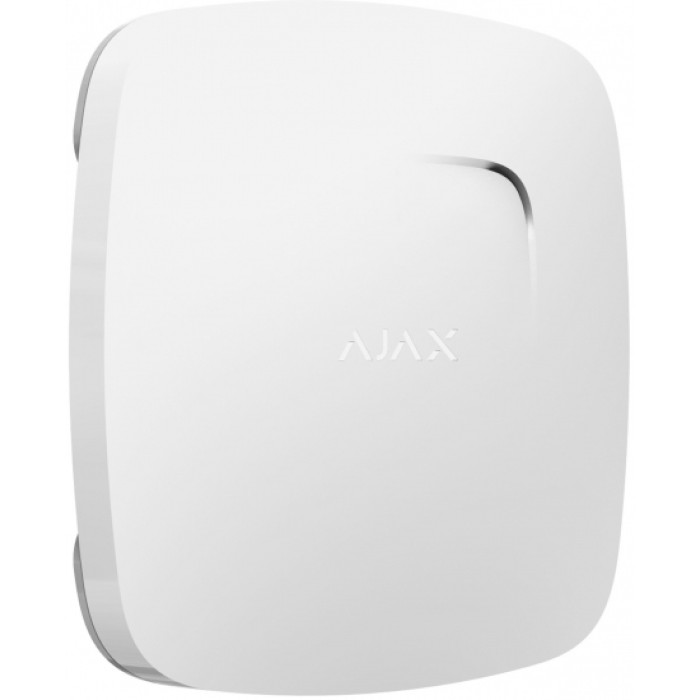 Ajax Датчик дыма и угарного газа FireProtect Plus, Jeweler, беспроводной, белый