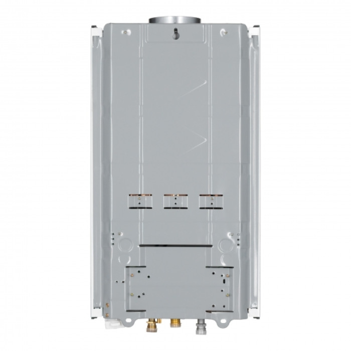 Газова колонка ARDESTO HB03 10л/хв 20кВт Low NOx дисплей розпалювання від батарейки  нерж. сталь