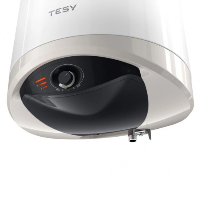 Tesy Водонагрівач електричний Modeco Ceramic GCV 1204724D C21 TS2RC 120 л, 2.4 кВт, керамічний сухий тен, круглий, мех. керування, Болгарія, С