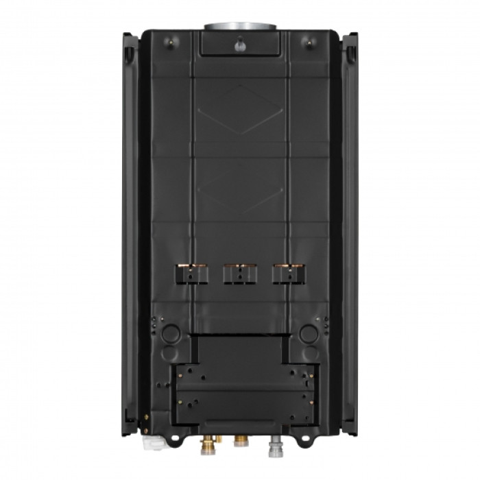 Газовая колонка ARDESTO HB03 10л/мин 20кВт Low NOx дисплей розпалювання від батарейки чорний
