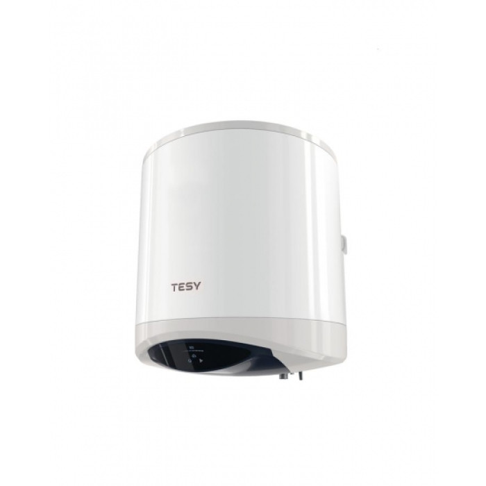 Tesy Водонагрівач електричний Modeco Cloud GCV 504716D C22 ECW 50 л, 1.6 кВт, керамічний сухий тен, круглий, електронне керування, Wi-Fi, Болгария, B