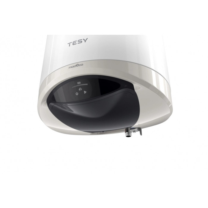 Tesy Водонагрівач електричний Modeco Cloud GCV 504716D C22 ECW 50 л, 1.6 кВт, керамічний сухий тен, круглий, електронне керування, Wi-Fi, Болгария, B