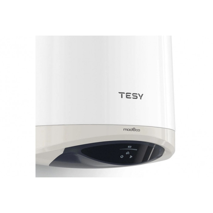 Tesy Водонагрівач електричний Modeco Cloud GCV 504716D C22 ECW 50 л, 1.6 кВт, керамічний сухий тен, круглий, електронне керування, Wi-Fi, Болгария, B