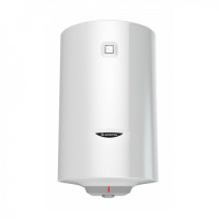 Ariston Водонагрівач електр. круглий PRO1 R 100 V 1.5 К PL DRY, 100л, 1,5кВт, сухий тен, мех. кер-ння, C, Італія, білий