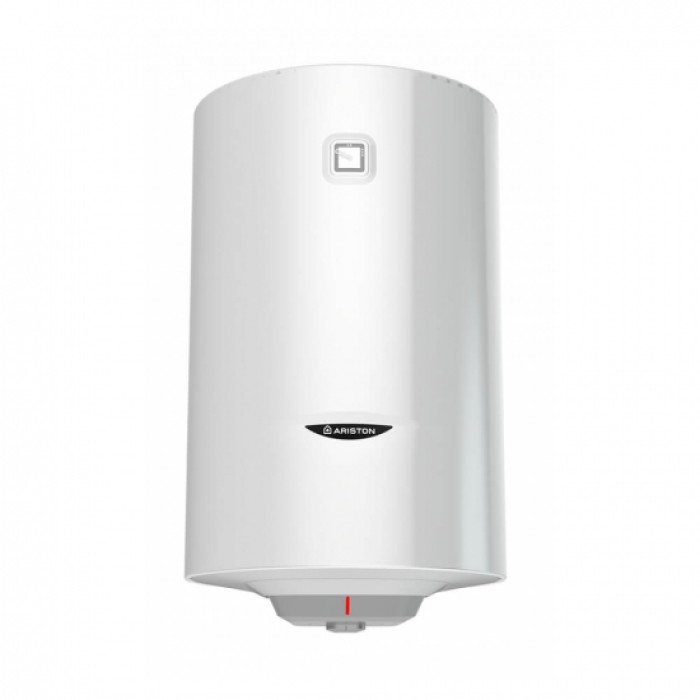 Ariston Водонагрівач електр. круглий PRO1 R 100 V 1.5 К PL DRY, 100л, 1,5кВт, сухий тен, мех. кер-ння, C, Італія, білий
