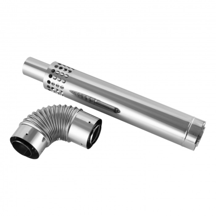 Комплект газова колонка ARDESTO HB02 10л/хв 20кВт турбована Low NOx з димоходом