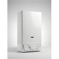 Газова колонка Immergas JULIUS ECO 11 11л/хв 19.3 кВт Low NOx розпалювання від батарейок білий